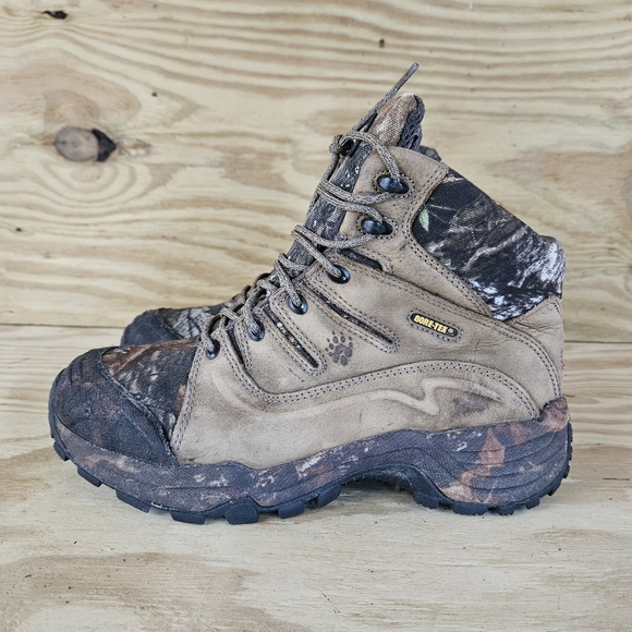 Wolverine Camoflauge Waterproof Gore-Tex Canyon Nubuck Boots Size 7EW - Picture 2 of 9